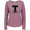 3077 Ladies' Extra Soft Tri-Blend Longsleeve Thumbnail